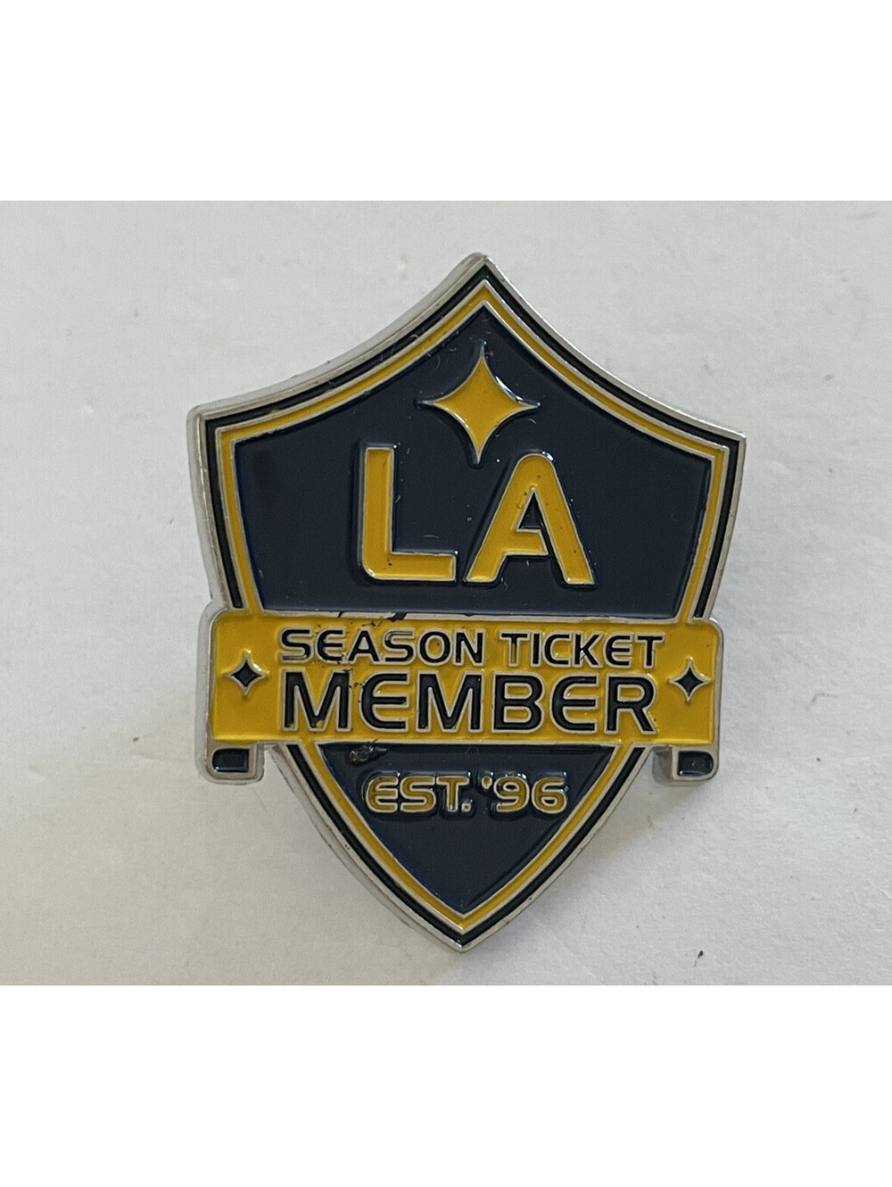 LA Galaxy Season Ticket Member Est 96 Soccer Pin